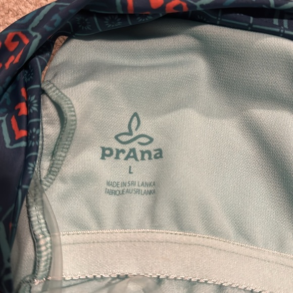 Prana blue color block swimsuit - Picture 4 of 5